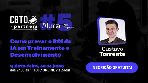 Partners #04 – Como provar o ROI da IA em Treinamento e Desenvolvimento